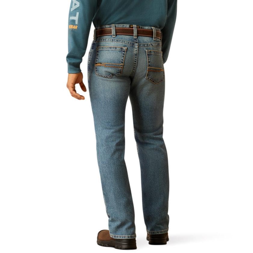 Ariat Mens Rebar M7 Slim Rail Straight Jean