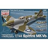 Minicraft Spitfire VB USAAF/RAF Model Kit (1/144 Scale)