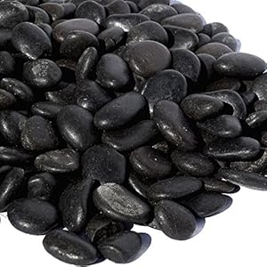 MGS SHOP Zierkies Nero schwarz 20 kg