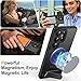 AMILIFECASES Magnetic for Samsung Galaxy S26 Ultra Case, [Compatible with MagSafe][Full Camera Protection][Built-in Invisible Kickstand] Translucent Matte Phone Case for S26 Ultra 6.9