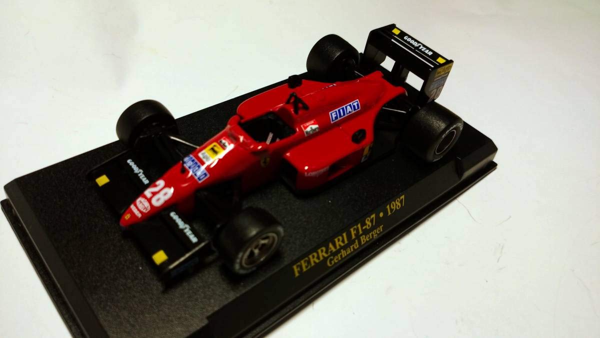 Amazon | ixo製 アシェット 1/43 フェラーリ F1-87 1987年 №28