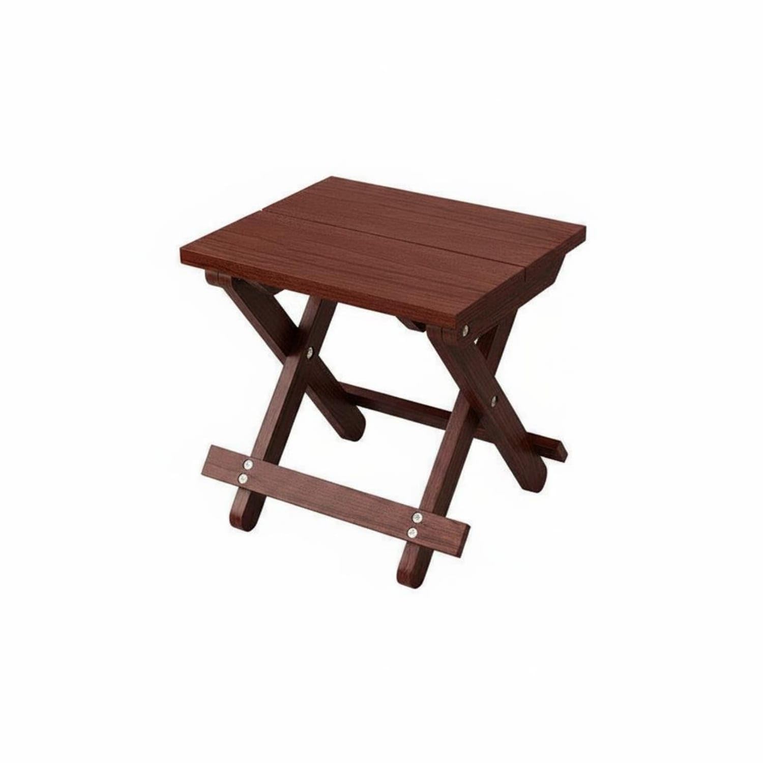 Folding Wooden Stool Space-Saving Portable Wood Stool Lightweight Small Folding Chair for Picnic, Sketching, Coffee, S | Stools | Furniture | Kids & Teens at Home-picture-10