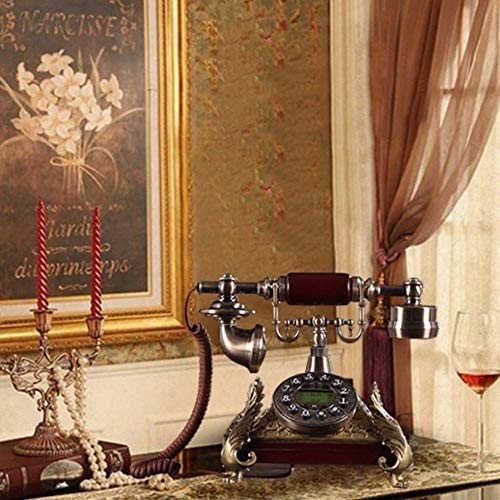 Telefono retrò Telefono Vintage Telefono Antico Telefono retrò Fashion Creative American Home Office Telefono Fisso Fisso