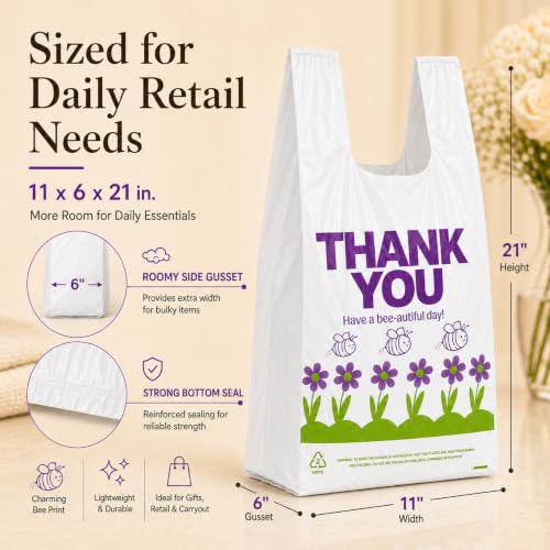 Image of YoYoRain Purple Special Design T-Shirt Bags, 11 x 6 x 21 in