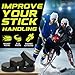 Winnwell Black Ice Hockey Pucks (Pack of 100)- Box of Standard 6oz Ice Puck, Official Size, Great for Stick Handling & Training Drills for Youth & Adult Players