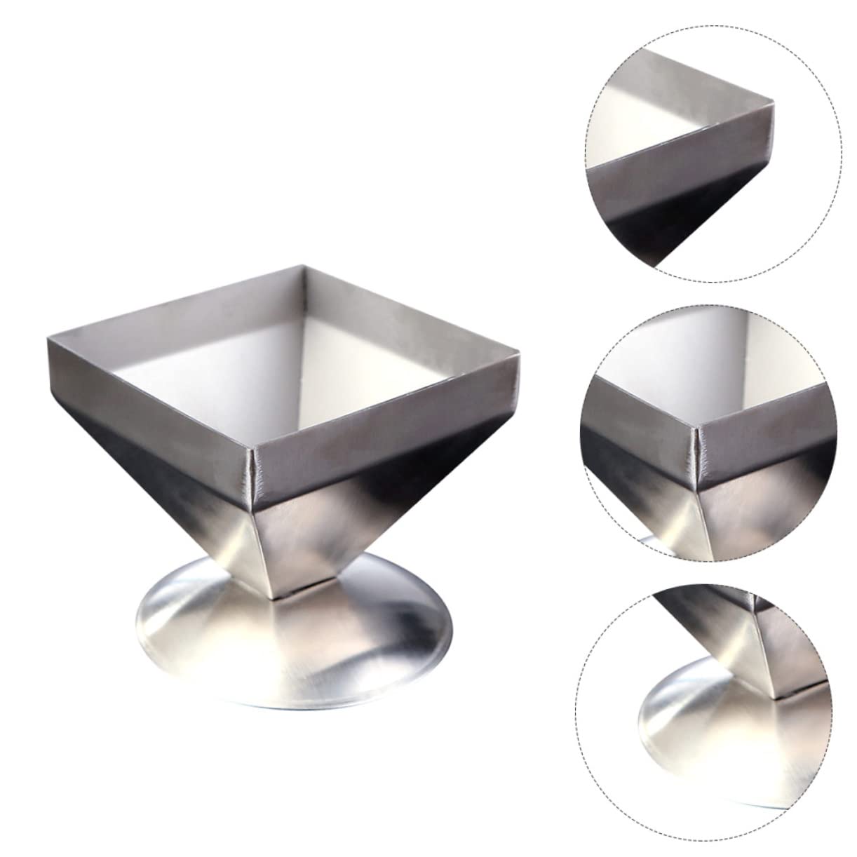 3pièces Moule à Forme De Tour Carrée Pratique Pour Cuisine De Et Plats Froids Non-adhésif Et Facile à Nettoyer