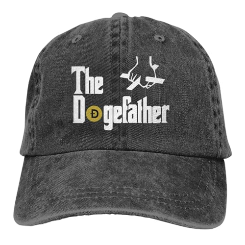 Gorra de béisbol La Mano del Dogefather para Hombre Elon Musk El DogeFather Colores Divertidos Gorra Snapback de Verano para Mujer