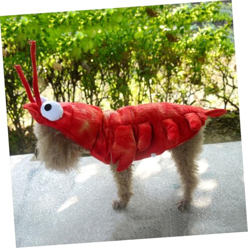 Disfraz de langosta roja para perro XL miniatura 4