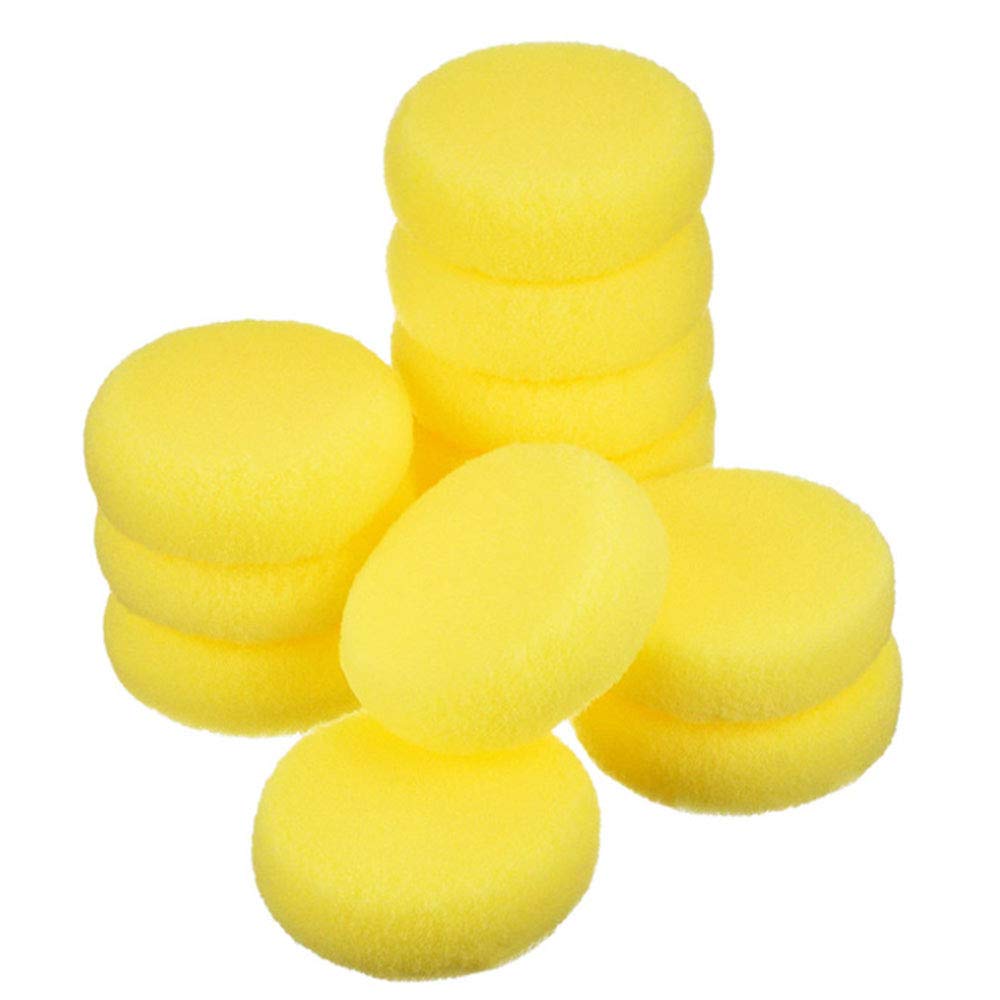Onwon 12 Pieces Painting Sponge Synthetic Artist Sponges Watercolor Sponges for Painting, Crafts, Pottery, Clay Synthetic Artist Sponges