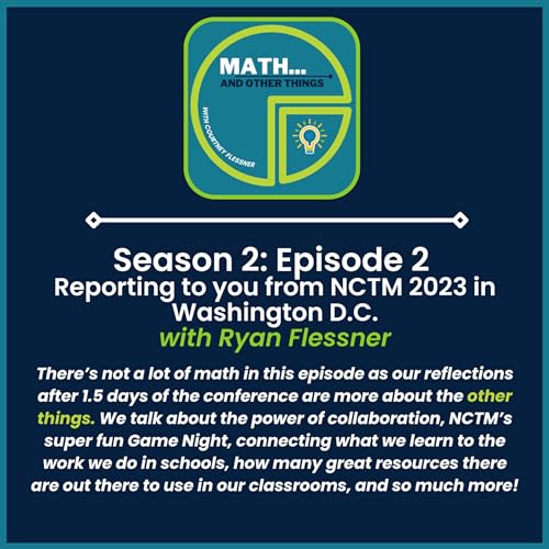 Reporting from NCTM 2023 In Washington D.C. Podcast Por  arte de portada