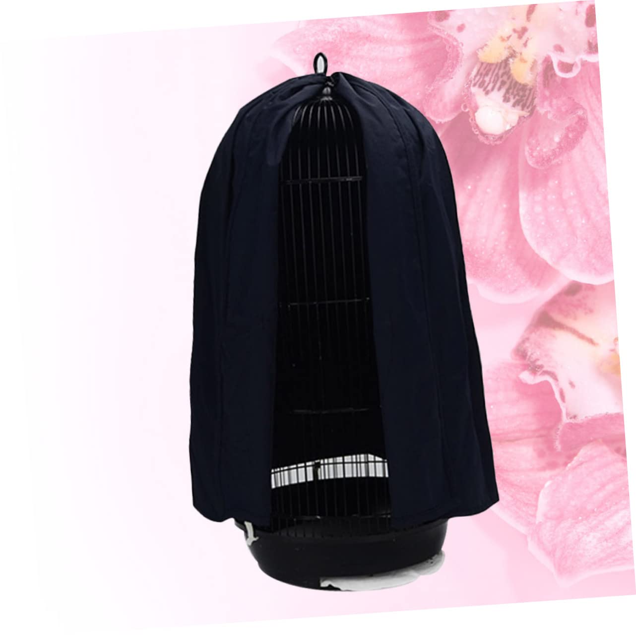 BESPORTBLE Bird Cage Net Cover Cage Skirt Parrot Cage Accessory Supplies Round Dark Lightweight Easy Install Material