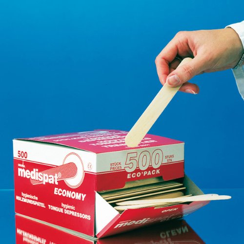 500 Holzmundspatel Medispat® Ecopack,150 x 20 mm unsteril