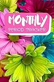  Monthly Period Tracker: All In One Menstruation and Fertility Calendar Diary Logbook Journal to Track and Monitor Menstrual Cycle, Ovulation, Fertile ... 6”x9” 120 pages (Menstruation & PMS Tracker)