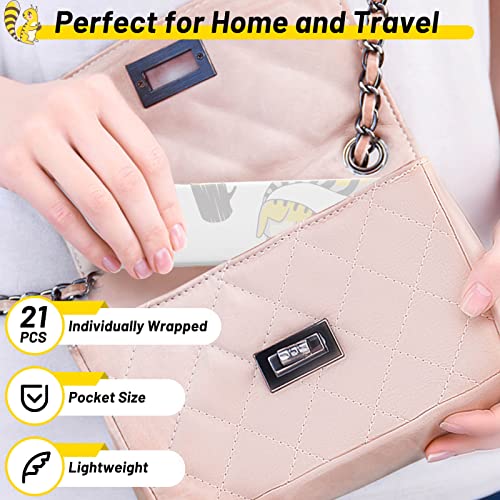 Toilet-Seat-Covers-Disposable - 21 Pack - Extra Large - Waterproof - Individually Wrapped Disposable Toilet Seat Covers For Adults Toddlers Kids Potty Training, Travel Accessories For Public Restrooms #TOP3