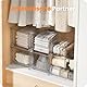 A-LuGei 4 Stücke 𝗚𝗿𝗼ß 𝗩𝗲𝗿𝘁𝗶𝗸𝗮𝗹𝗲 Schubladen Organizer Schminktisch, Stapelbar Make up Organizer Schublade Kosmetik, Schubladenbox mit Deckel für Badezimmer Schrank Küchen Kühlschrank