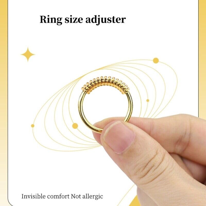 Image of Kumu Jewellery Tools Super Soft Ring Tightner for Women & Men /Ring Tightener for Loose Rings /Ring Size Adjuster for Loose Rings