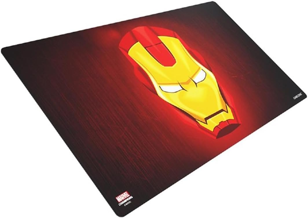 Gamegenic Marvel Champions Thor Game Mat | Slip-Resistant 24" by 14" Rubber Mat | Designed for Use with Marvel Champions The Card Game | Compatible with Other TCGs and LCGs | Made