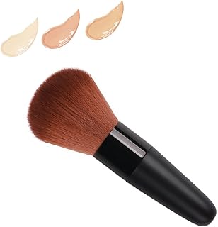 Foundation Brush, Kabuki Brush, Single Large Makeup Brush for Liquid, Blending, Cream, Powder,Blush Buffing Stippling Face Makeup Tools