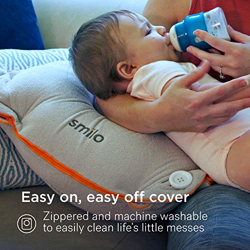 Smilo Luxury 3-In-1 Monarch Pregnancy Pillow - Perfect For Improving Sleep During Pregnancy, Nursing And Tummy Time For Babies - Removable, Mashine Washable Cover - Maternity Pillow For Pregnant Women #TOP4