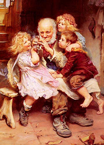 Peinture à l'huile célèbre par académies d'art : chef-d'œuvre Arthur John Elsley
