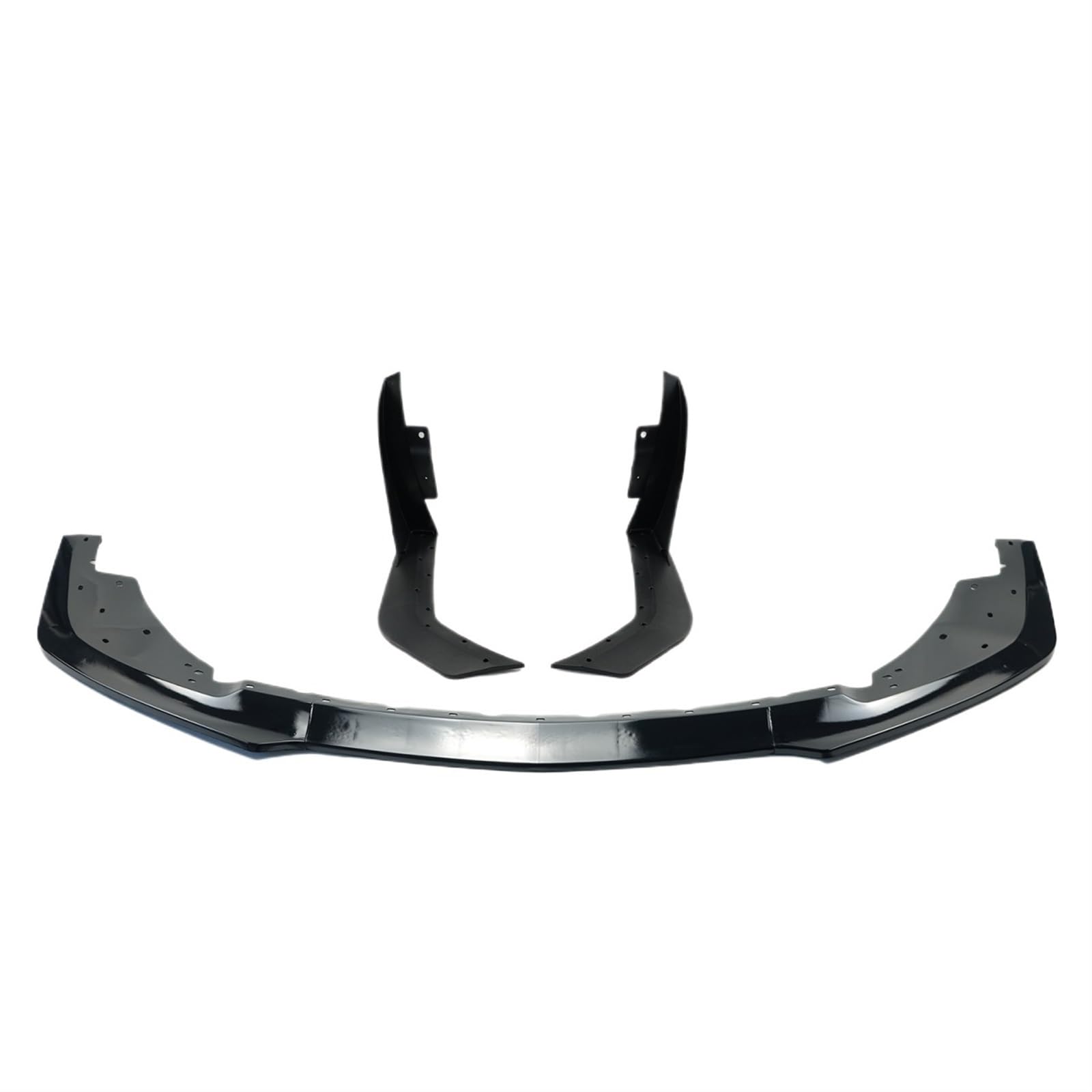 MCSTYEWR Boczny Splitter Kompatybilny z Concepts Mustang GT500 Style | Boczny Splitter Zamiennik Bezpośrednie Dopasowanie Zestaw Nadwozia(Lip Carbon Look)