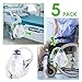 5Pcs Catheter Bags with Anti-Reflux Chamber,2000ml Urine Drainage Bags for Men - 48