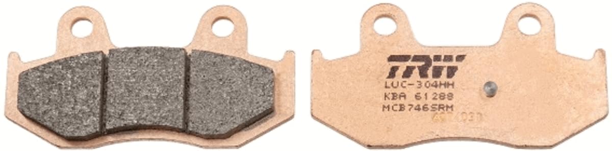 TRW/Lucas MCB746SRM Disc Brake Pads Sintered with German Vehicle Type Approval