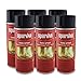 Produktbild 6x SparVar Hochtemperatur Lackspray 400 ml bis 650 Grad Anthrazit metallic