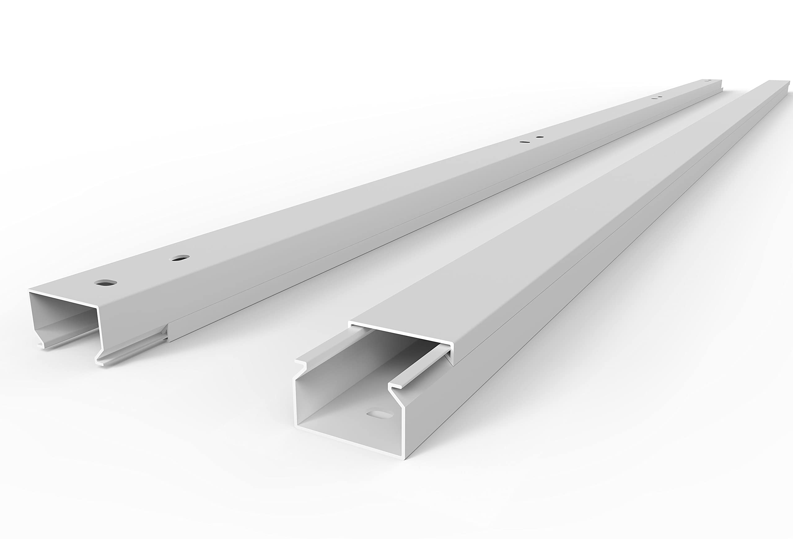 SCOSKK81 20 m Kabelkanal (L x B x H 2000 x 25 x 16 mm, PVC, Kabelleiste, Schraubbar) weiß
