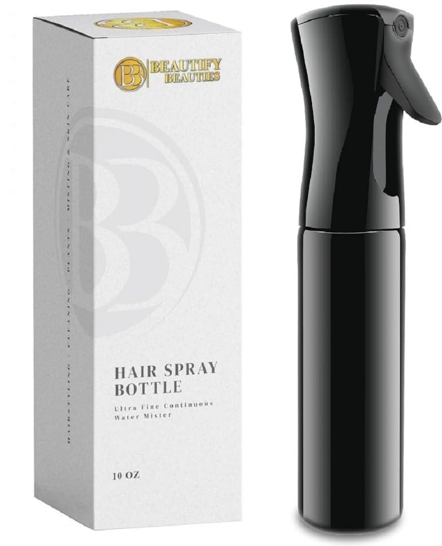 BeautifyBeauties Hair Spray Bottle 

 (10.1 Ounces Black) Thumbnail