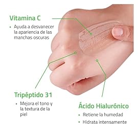 YEOUTH Hyaluronic Acid Serum for Face with Vitamin C, Hydrating Face Serum or Women & Men, Minimize the Look of Wrinkles, Patchy & Dull Skin 1oz