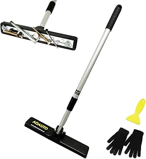 Magnet Sweeper Heavy Duty Telescoping Magnet Pickup Tool,16LB Pull Strong Magnetic Nail Sweeper with 28" to 45" Retractable Bar,Pickup Nails,Screws,Yard Magnets,Metal Parts