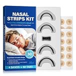 Magnetic Nose Strips,60PCS Magnetic Nasal Strips,Magnetic Nose Magnet for Breathing and Snoring Solution,Nose Strips for Better Sleep,Oxygen Boost,Extra Strength,Skin-Safe,Sweat-Resistant