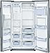 Produktbild Bosch KAG90AI20 Serie 6 Amerikanischer Side-by-Side / A+ / 177 x 91 cm / 432 kWh/Jahr / Inox-antifingerprint / 359 L Kühlteil / 163 L Gefrierteil / NoFrost / VitaFresh plus / Home Connect