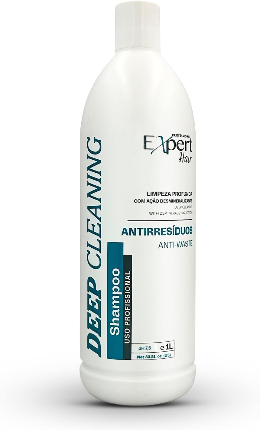 Expert Anti-Residue Shampoo | Color & Softness Maintenance | Hair Detox for All Types | Sulfate-Free Formula | 1L/33.8 Fl oz