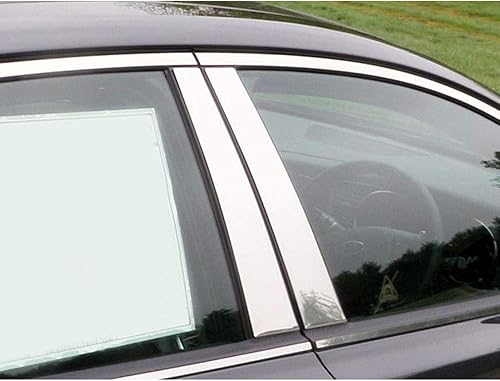 Pillar Post Trim fits Kia Optima 2011-2015 Chrome 4pc