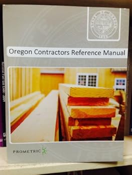 Paperback Oregon Contractors Reference Manual Book