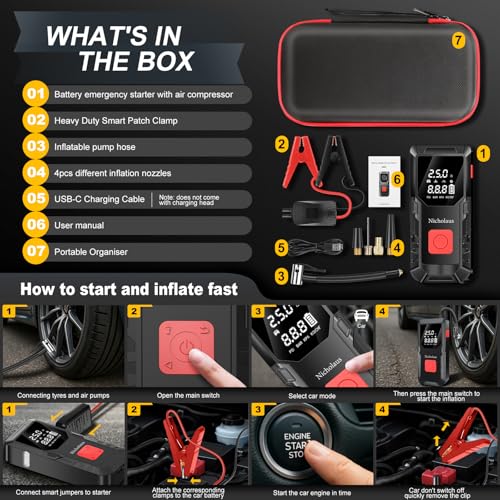 Image of Car Battery Jump Starter