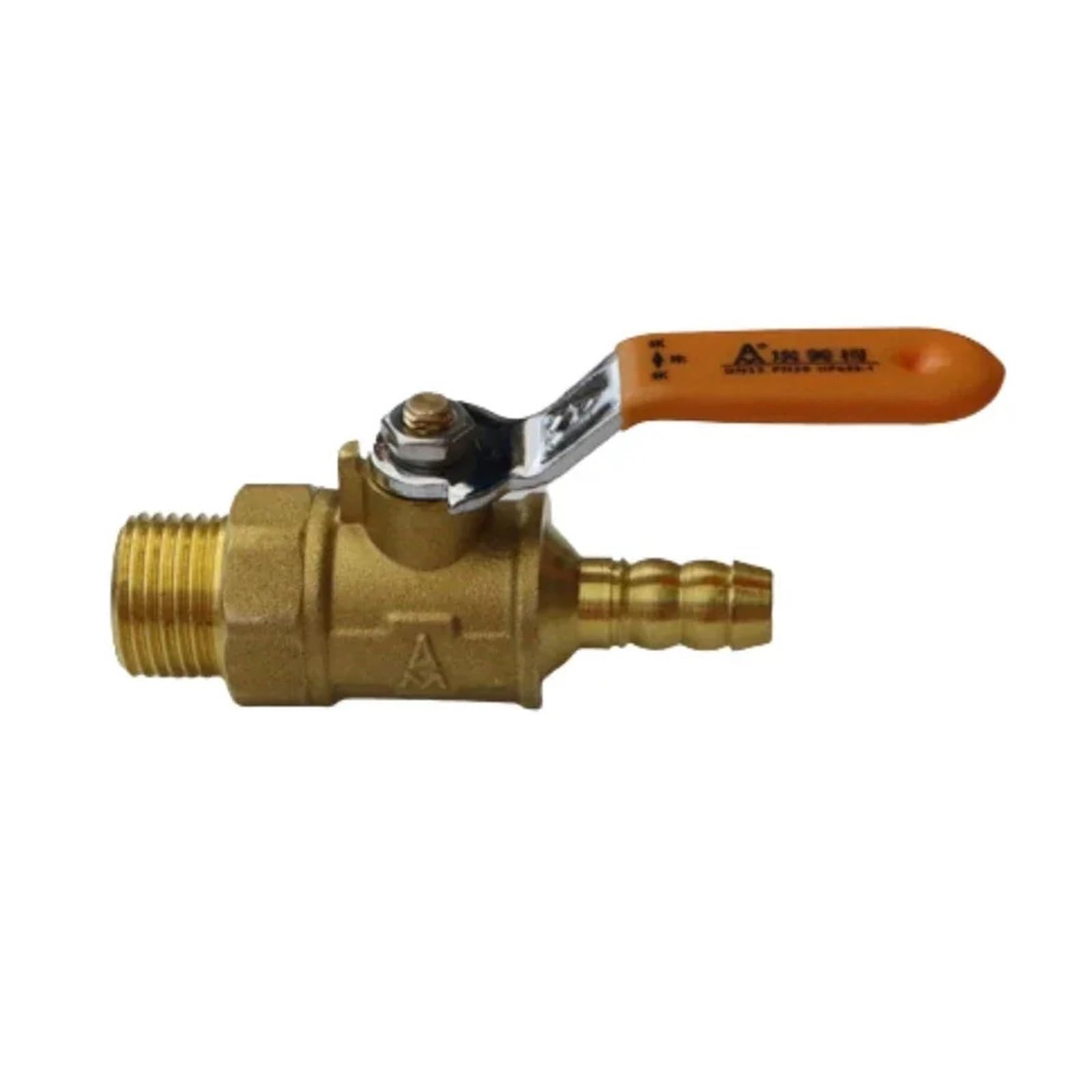 Vanne de gaz en laiton 1/2 pour raccordement de cuisine et chauffage