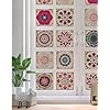 Blue Moroccan Tile Decals - Self-adhesive Wall & Floor Tile Stickers - PACK OF 12 - View #3