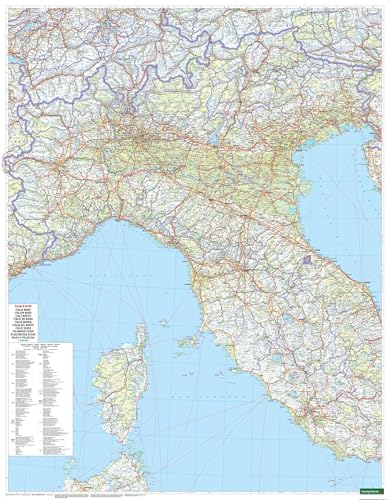 Italia 1:600 000: Mit Infos, InnenstadtpläNe: Ak 0616 - 3