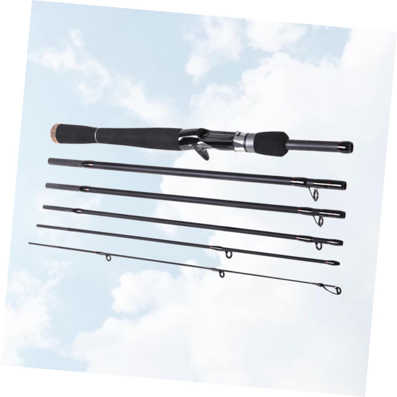 Happyyami 6 Esche per Canne da Pesca per Spigole Striate