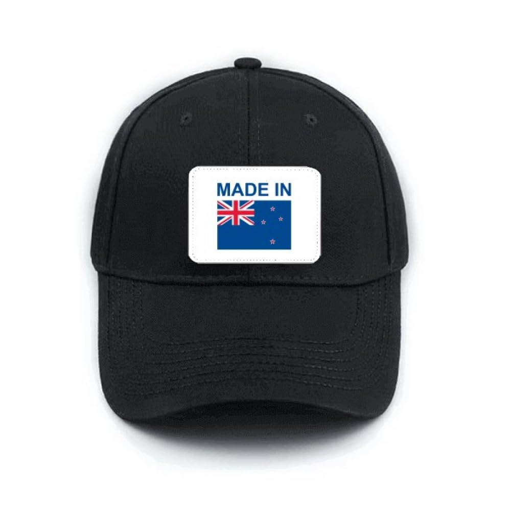 Casquette de baseball ajustable noire résout les problèmes de taille