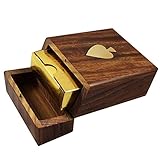 Royal Combo deal of Golden Playing Cards & Hand Made Wooden Box