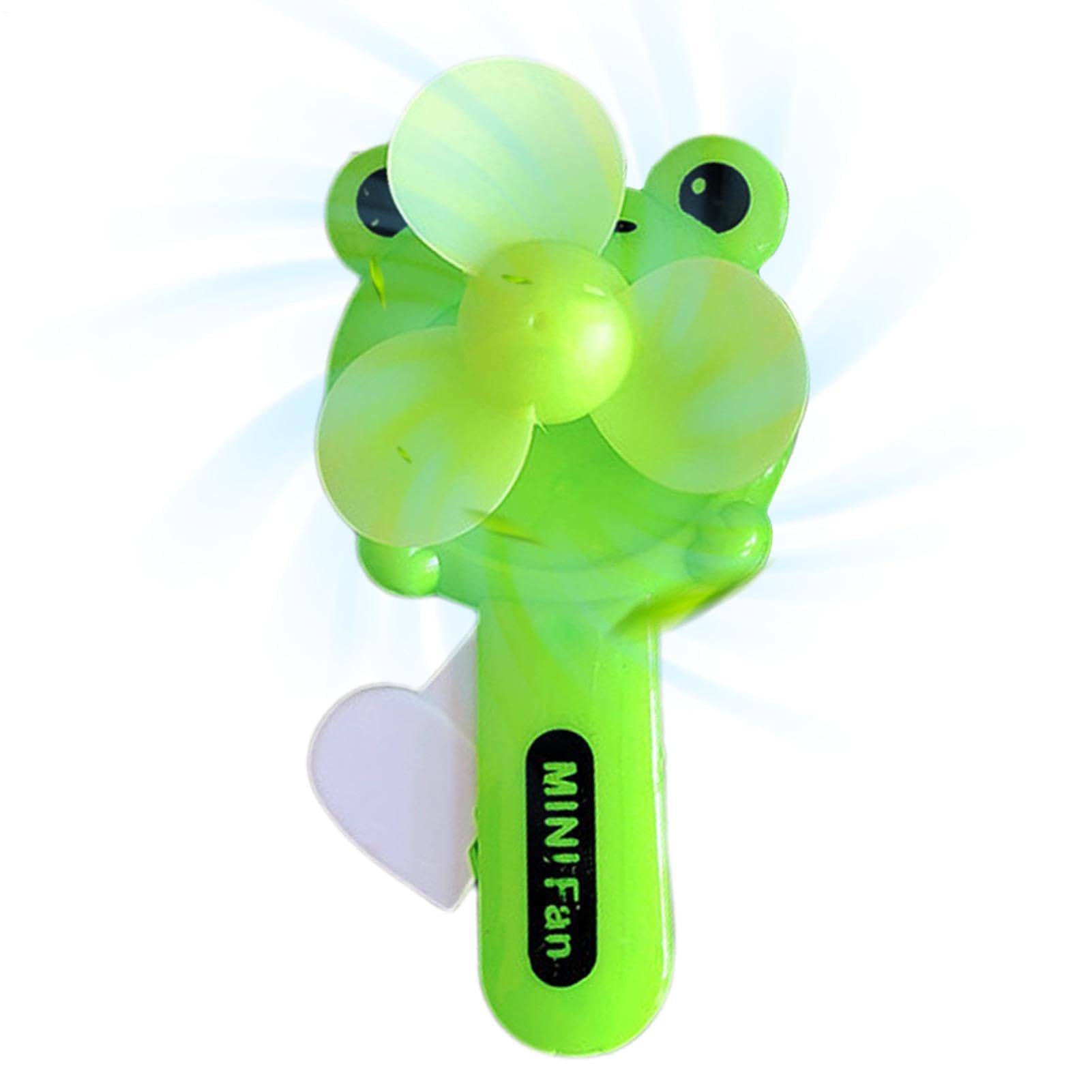 Manual Hand Press Fan - 10cm Portable Cooling Fan | Sturdy Battery-Free Children's Personal Fàn, Quiet Handheld Squeeze Mini Fàn For Summer Camping Travel Picnic And School Activity