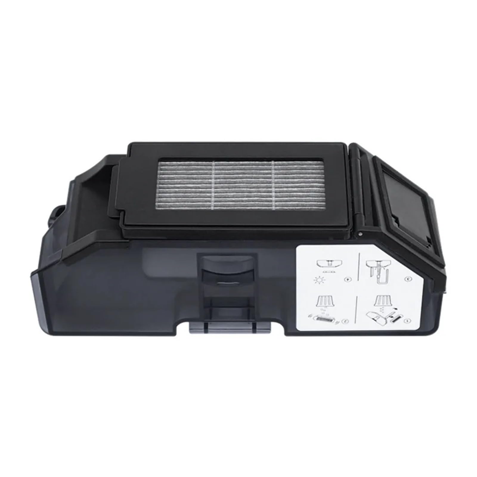RHOBYXONZ Dust Bin Collection Container, Compatible For Ecovacs, Deebot T50, T50 Pro, Vacuum Cleaner Accessories