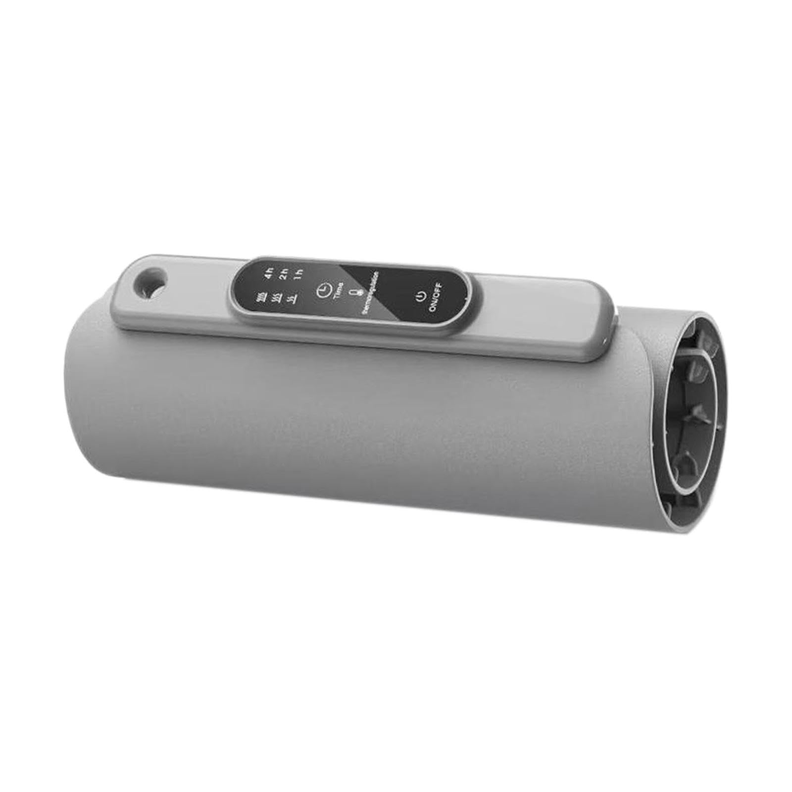 Bandeja Calefactora Eléctrica para Alimentos Alfombrilla Caliente de Silicona Flexible Control de Temperatura Ajustable Calienta Platos Portátil Fácil, Gris, Individual