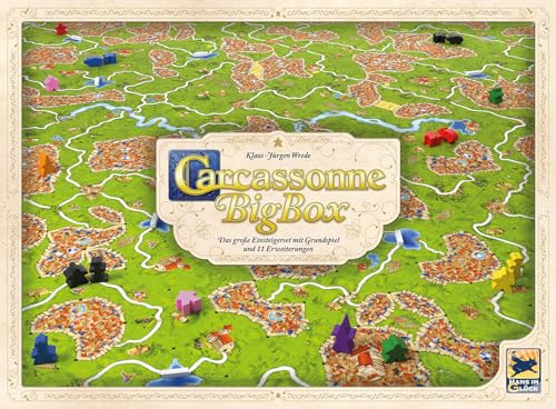 Carcassonne BigBox Juego de Mesa 2025 2-6 jugadores 7+ años miniatura 2