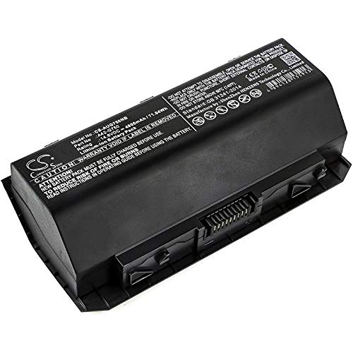 Replacement Battery Compatible for G750 ROG G750JH ROG G750JW ROG G750JM ROG G750J ROG G750 ROG G750JS G750JH G750JZ G750JX G750JW G750JS G750J ROG G750JX G750JM (4800mAh/14.8V), A42-G750 Battery