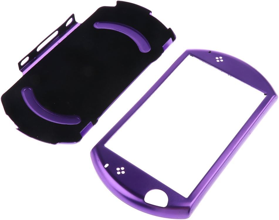 Aluminium Metal Hard Protective Case Cover for Sony PSP GO Video Game Console Purple